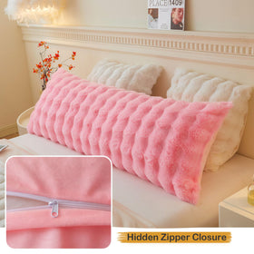 LIFEREVO pink pillow cover easy-care instructions and fabric quality