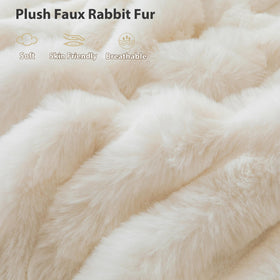 LIFEREVO puffy waffle texture accent on body pillow cover