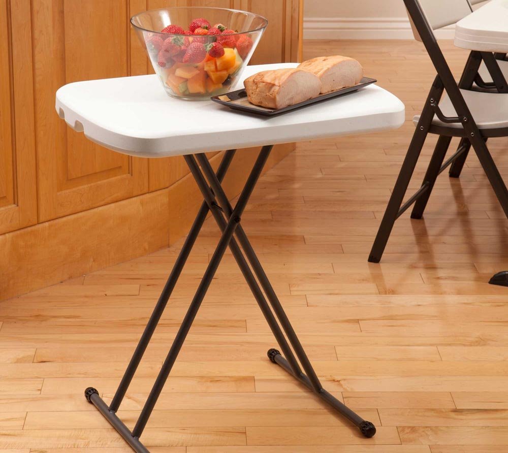 LIFETIME 80251 folded flat for easy transport and compact storage.