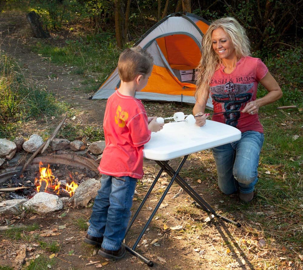 LIFETIME 80251 height settings from 24 to 28 inches for flexible use.