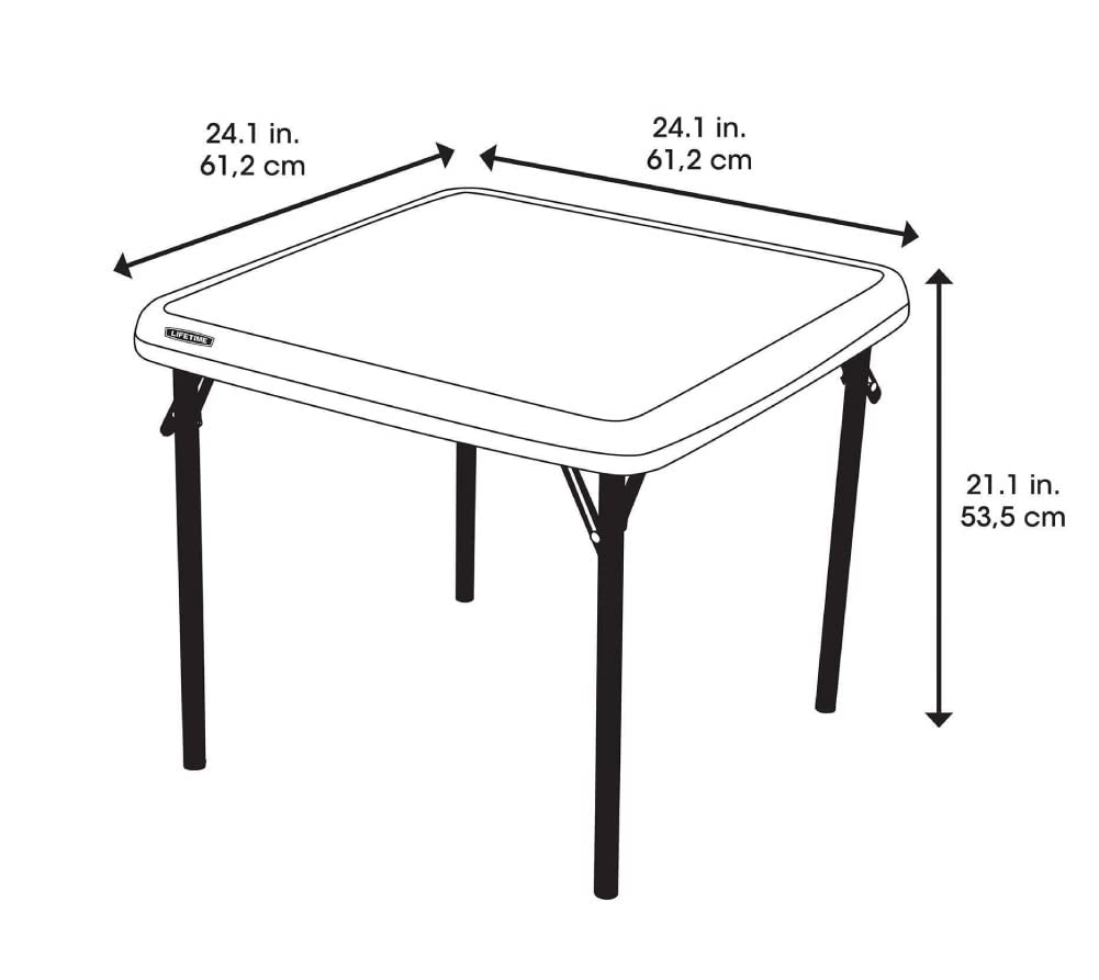 LIFETIME 80425 uv-protected-top keeps colors vibrant in sun.