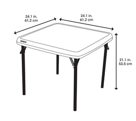 LIFETIME 80425 uv-protected-top keeps colors vibrant in sun.