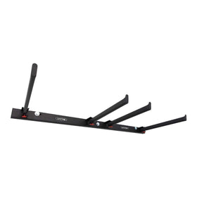 LIFETIME 80719 wall-mounted chair rack compact when folded, 3.4 inch depth