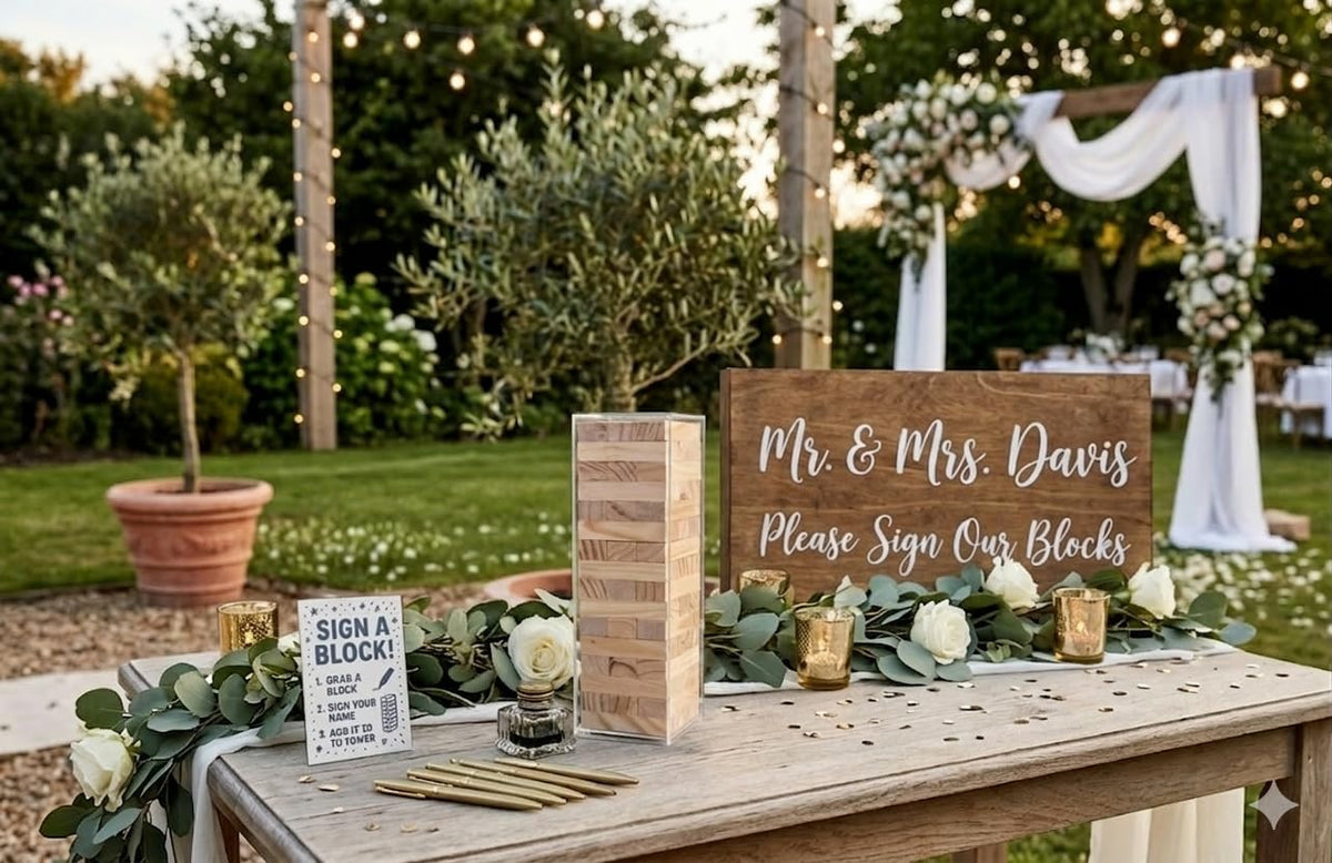 LIFETOO wedding reception decor doubles as keepsake