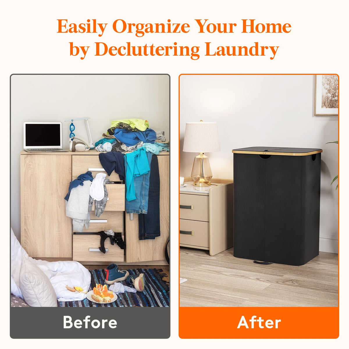 Lifewit 150L capacity demo shows ample room for larger loads.