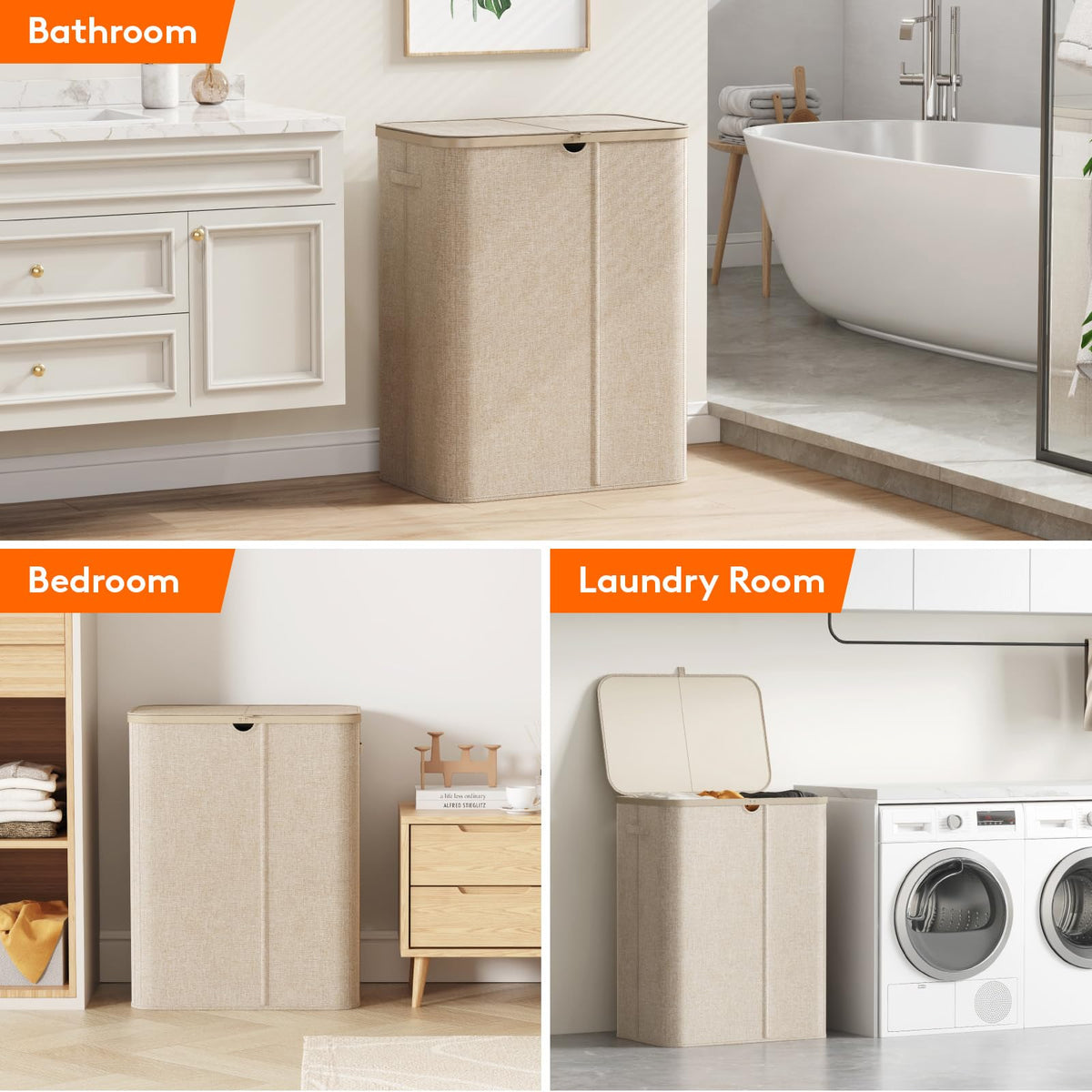 Lifewit handles on both sides for comfortable carrying