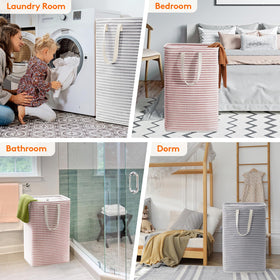 Lifewit 85L per basket for spacious laundry capacity