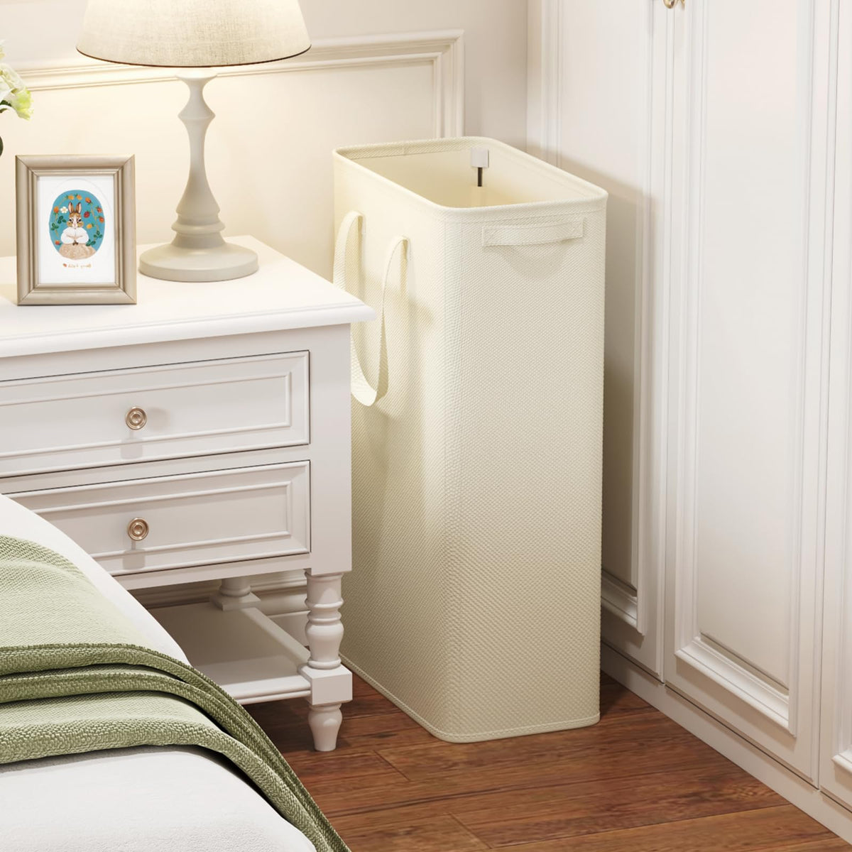 Lifewit 2 Pack Slim Hamper top view shows compact footprint