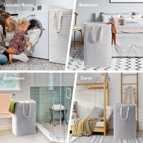 Lifewit basket showing 80L capacity for large loads
