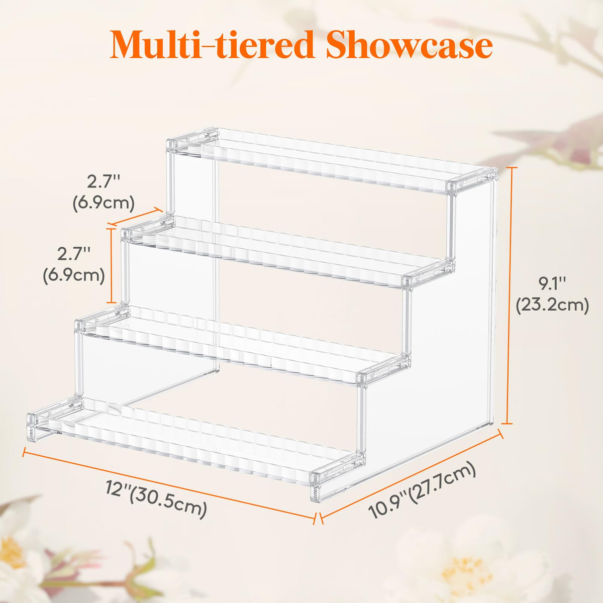 Lifewit fragrance and cosmetics storage on a tidy dressing table