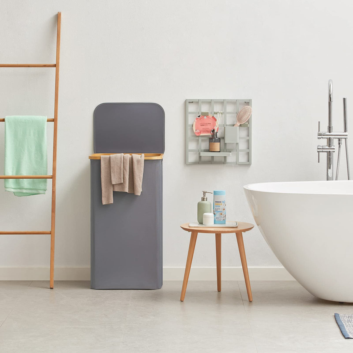 Lifewit neutral gray color suits bedrooms, bathrooms, and dorms.