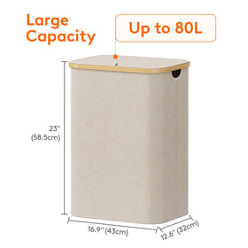 Four reinforced rods enable quick upright setup and sturdy stand.