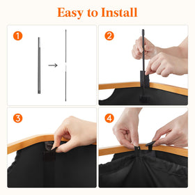 Lifewit 80L folded storage demonstrates space saving convenience