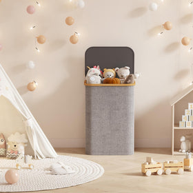 Lifewit 80L basket in neutral design blends with any decor.