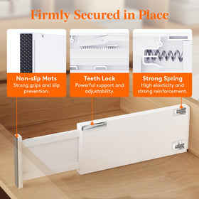 Lifewit durable ABS construction supports long-term organization