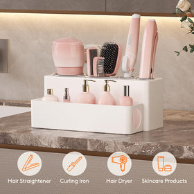 Lifewit ABS plastic bathroom organizer resists moisture for durable storage