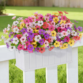 Lifewit red outdoor daisy bundle provides vivid focal points for borders.