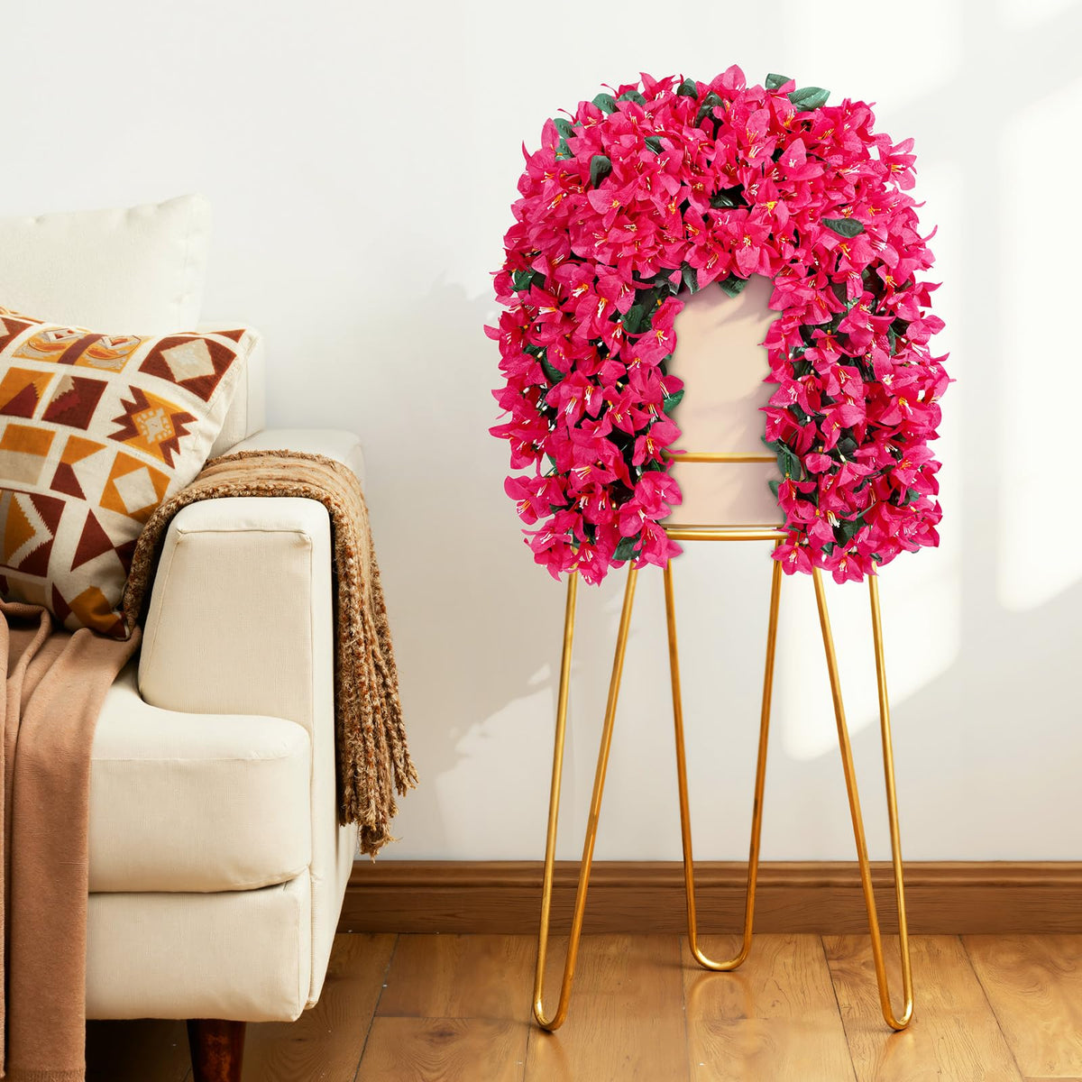 Lifewit low-maintenance vine; no watering or pruning required for easy decor.