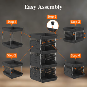 Lifewit baskets for RV storage compact and portable