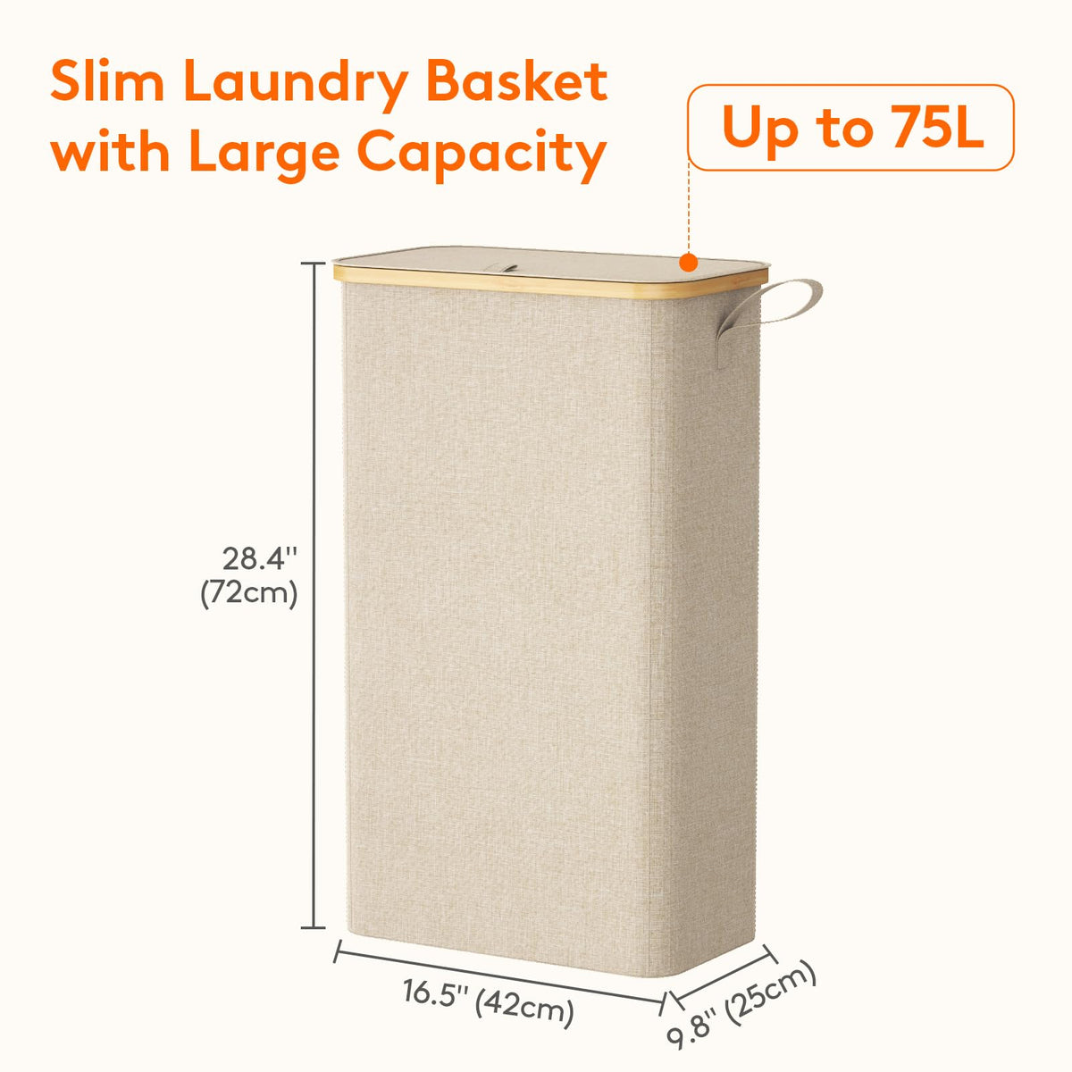Lifewit detachable inner bag simplifies sorting and washing without moving the whole unit