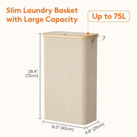 Lifewit detachable inner bag simplifies sorting and washing without moving the whole unit