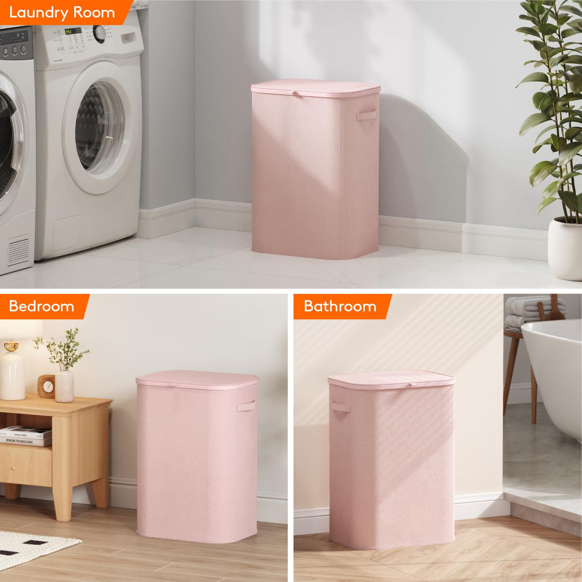 Lifewit dorm friendly hamper for bedrooms or bathrooms