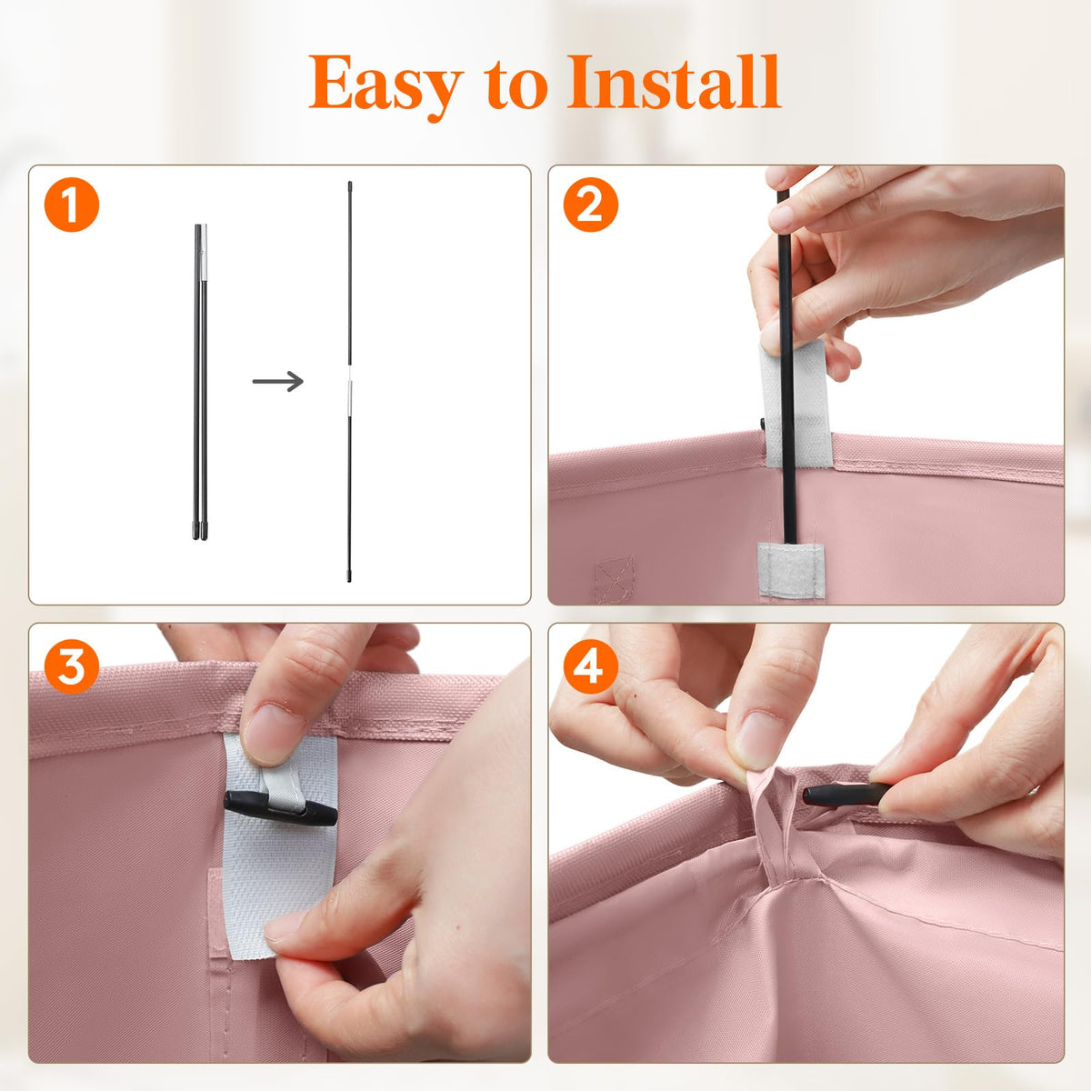 Lifewit two-compartment design helps separate darks and lights efficiently.