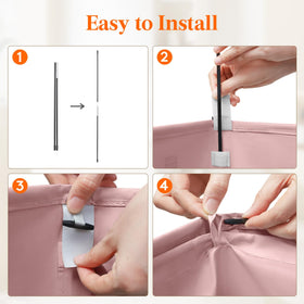 Lifewit two-compartment design helps separate darks and lights efficiently.