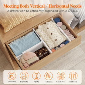 Lifewit dividers in closet for clothing separation