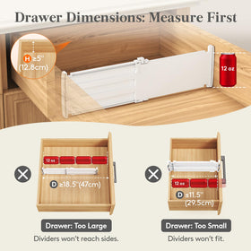 Lifewit divider demonstrates easy installation and removal for quick setup.
