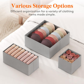 Lifewit socks-ties-bin keeps small items easy to locate.