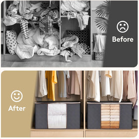 Durable Lifewit storage solution for seasonal wardrobe changes