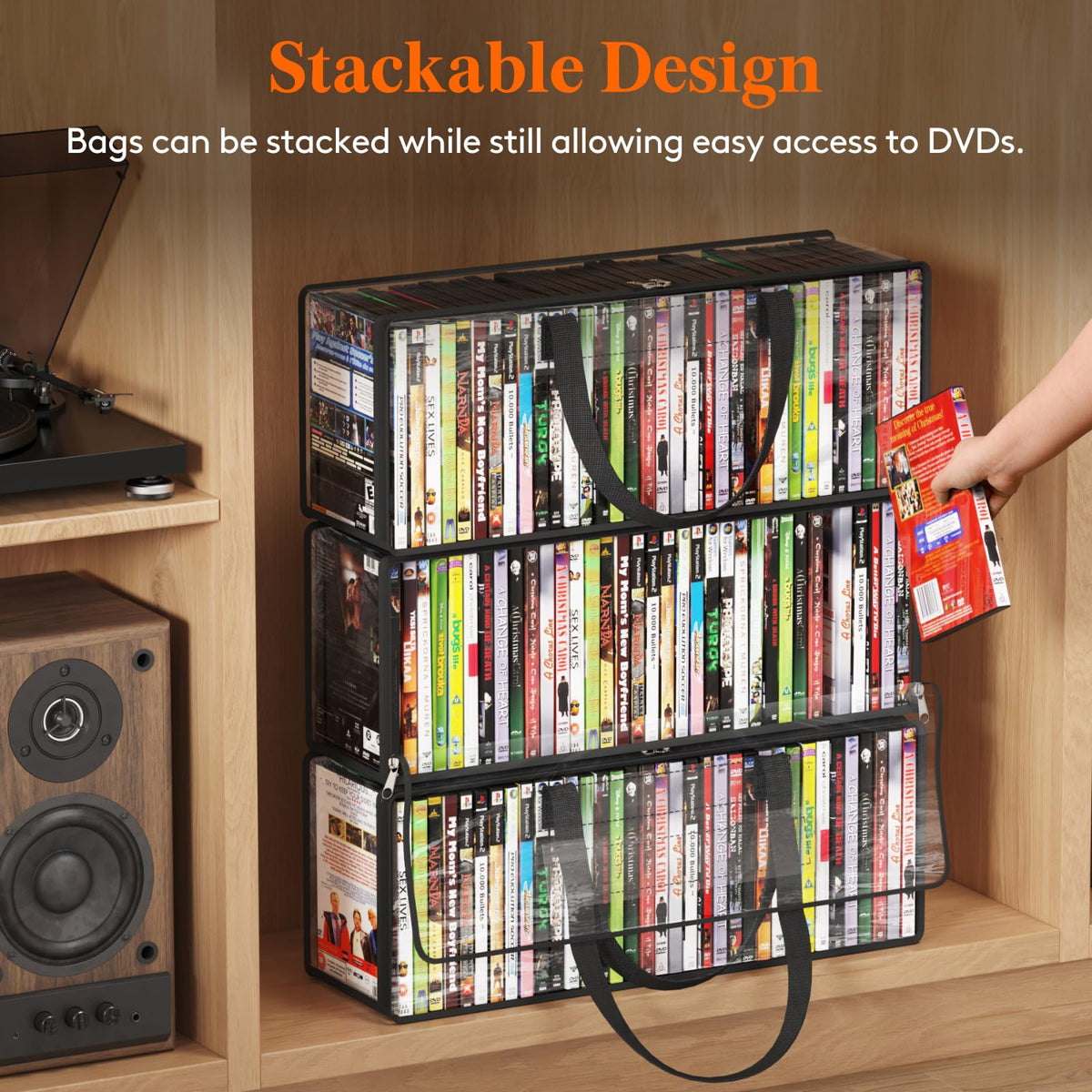Lifewit versatile storage for books, photos, DVDs, and more