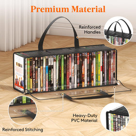 Lifewit six-pack holds up to 210 DVDs for organized media