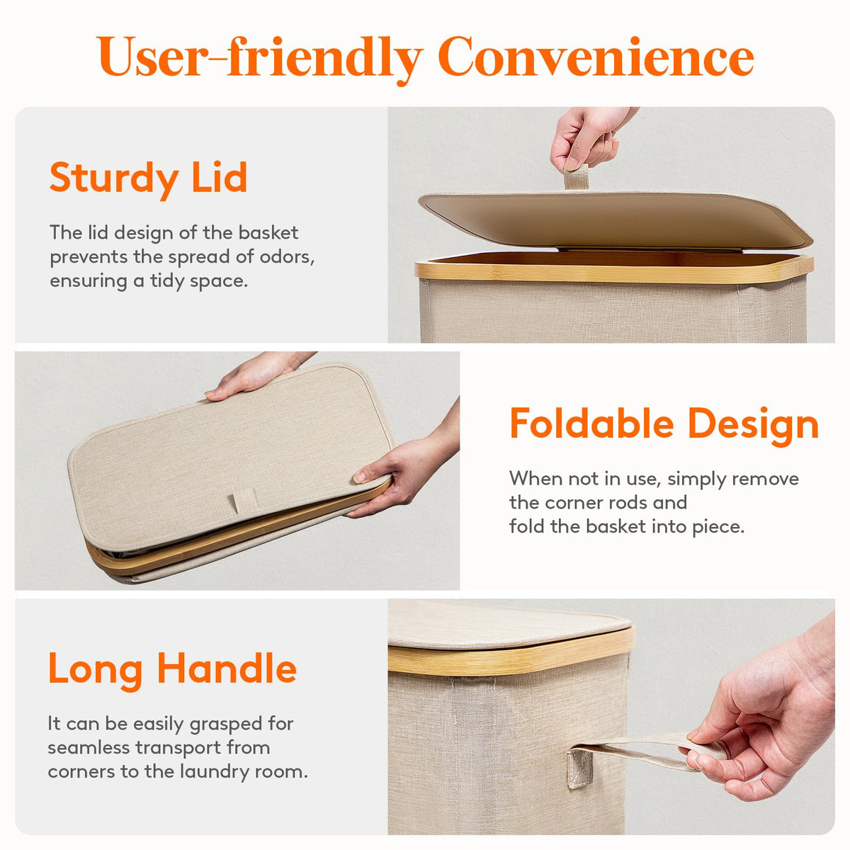 Lifewit foldable design stores compactly when not in use