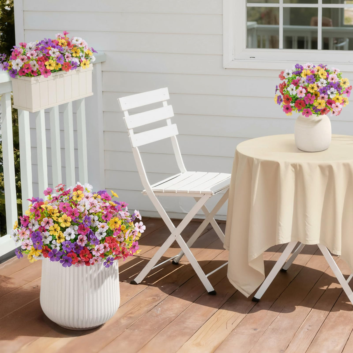 Lifewit garden daisies offer durable, maintenance-free outdoor beauty.