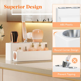 Lifewit deep cups cradle tools securely while cooling after use.
