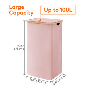 Lifewit large-capacity 100L basket offering ample laundry space