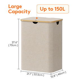 Lifewit large-capacity basket suitable for 3–4 loads