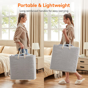 Lifewit collapsible design folded flat for compact storage.
