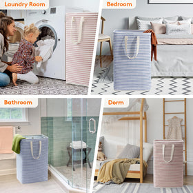 Each Lifewit basket offers 80L capacity for laundry.