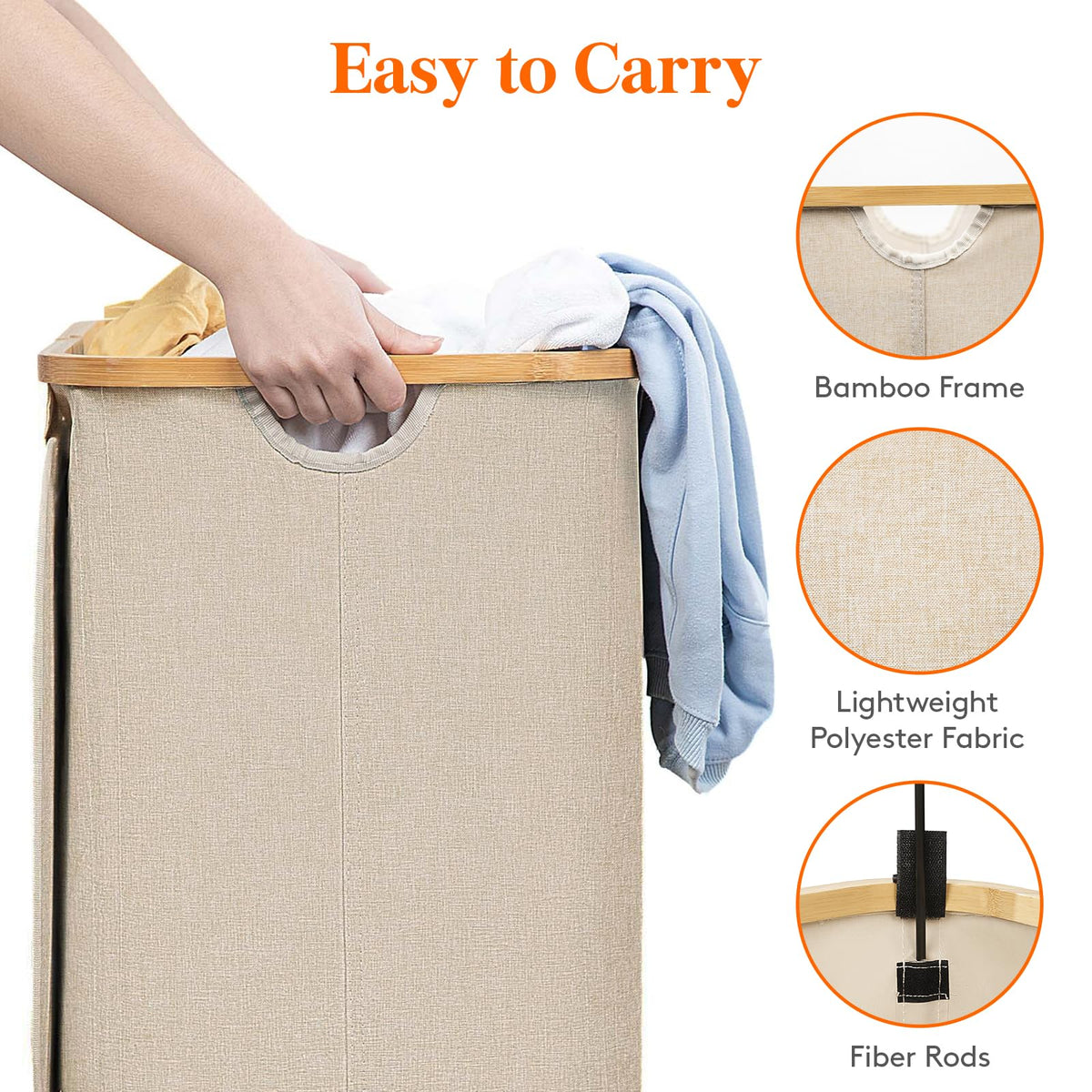 Lifewit easy-assembly design for quick setup