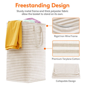 Lifewit 3-pack laundry baskets offering versatile, multi‑use storage