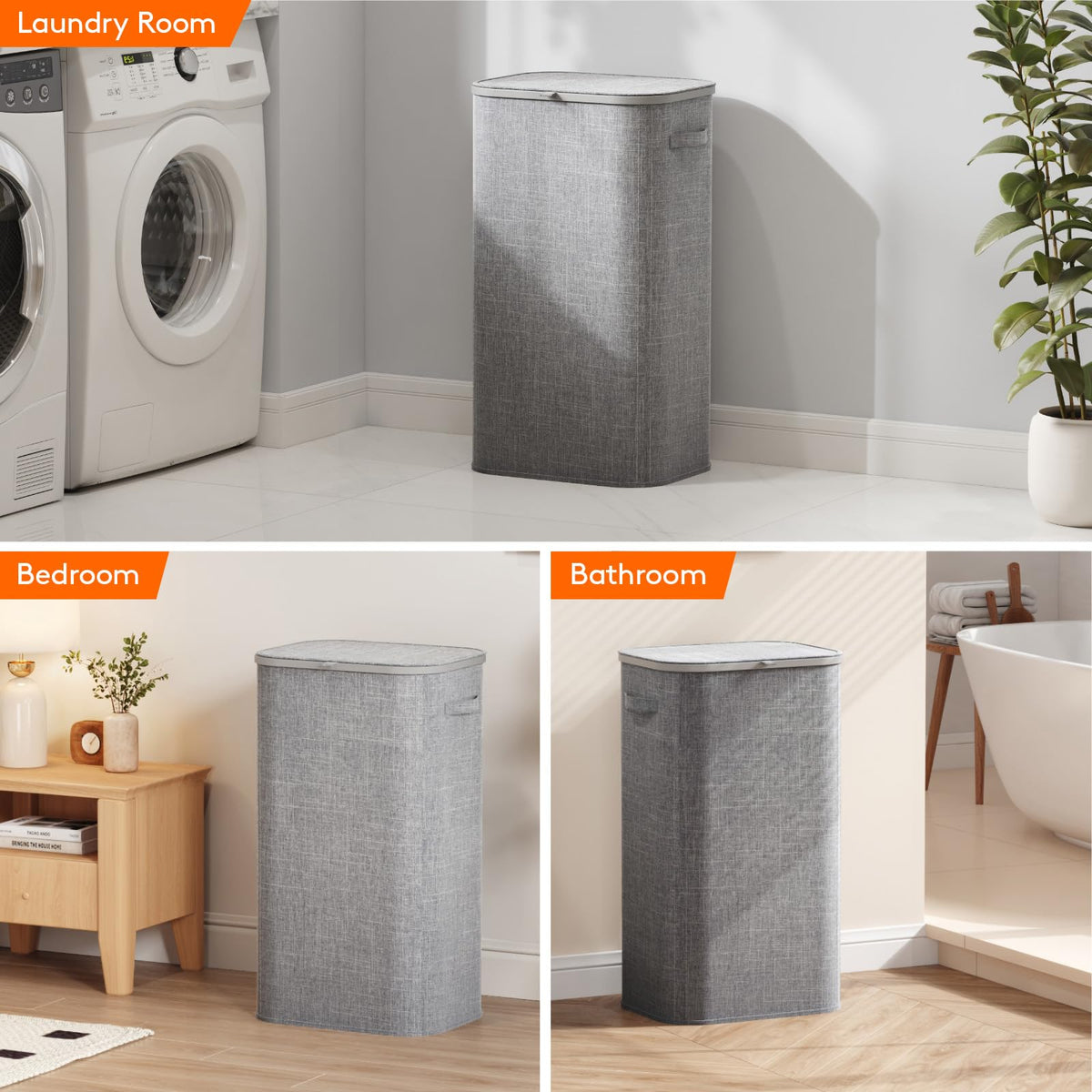Lifewit lid helps prevent dust and odors during storage.
