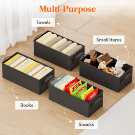 Lifewit storage boxes can organize books, photos, and more.