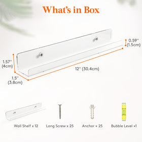 Lifewit shelf easy to wipe clean with microfiber cloth
