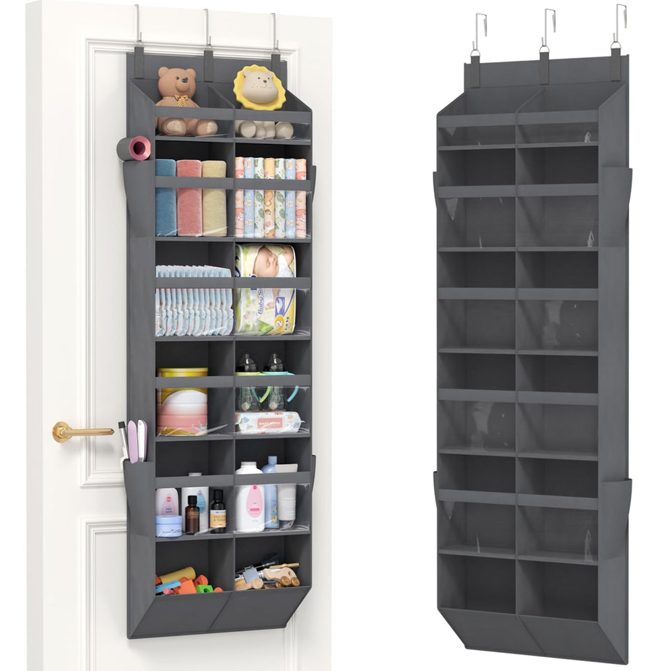 Lifewit over-the-door organizer with 12 front pockets for organized daily essentials