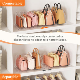 Lifewit purse organizer 360-degree view enables fast access to items.
