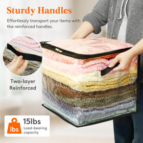 Lifewit reinforced handles support heavier loads with ease.
