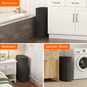 Easy assembly and foldable design enhances portable storage between moves.